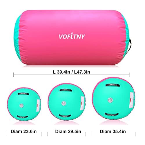 Aufblasbare Gymnastigrolle 100x60cm PVC Turnrolle Yoga Fitness - Bild 8