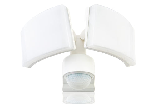 LED Strahler mit 360° Bewegungsmelder 2x20W 4400lm IP65 Aussen
