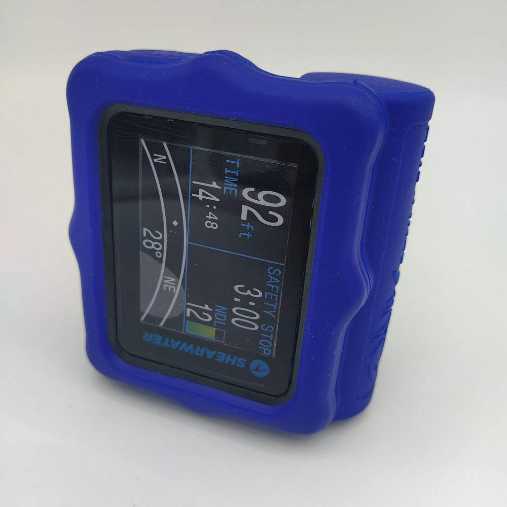 Tauchcomputer Schutzhülle Silikon für Shearwater Perdix / Perdix 2 Marineblau - Bild 4