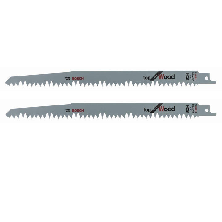 Säbelsägeblätter für Holz HCS 240mm 100 Stück im Set