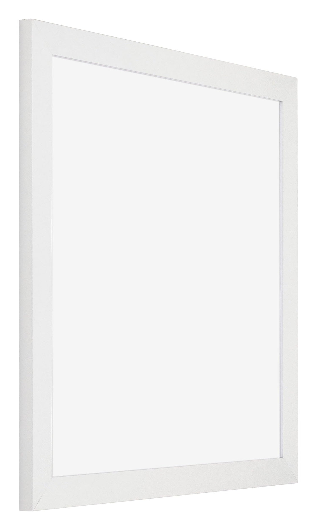Bilderrahmen 70x70 cm Weiss Hochglanz MDF mit Kunstglas - Bild 2