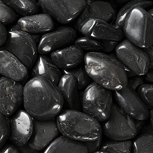 Dekosteine schwarz poliert 20 kg, Kieselsteine 2-3 cm Garten &amp; Deko - Bild 9