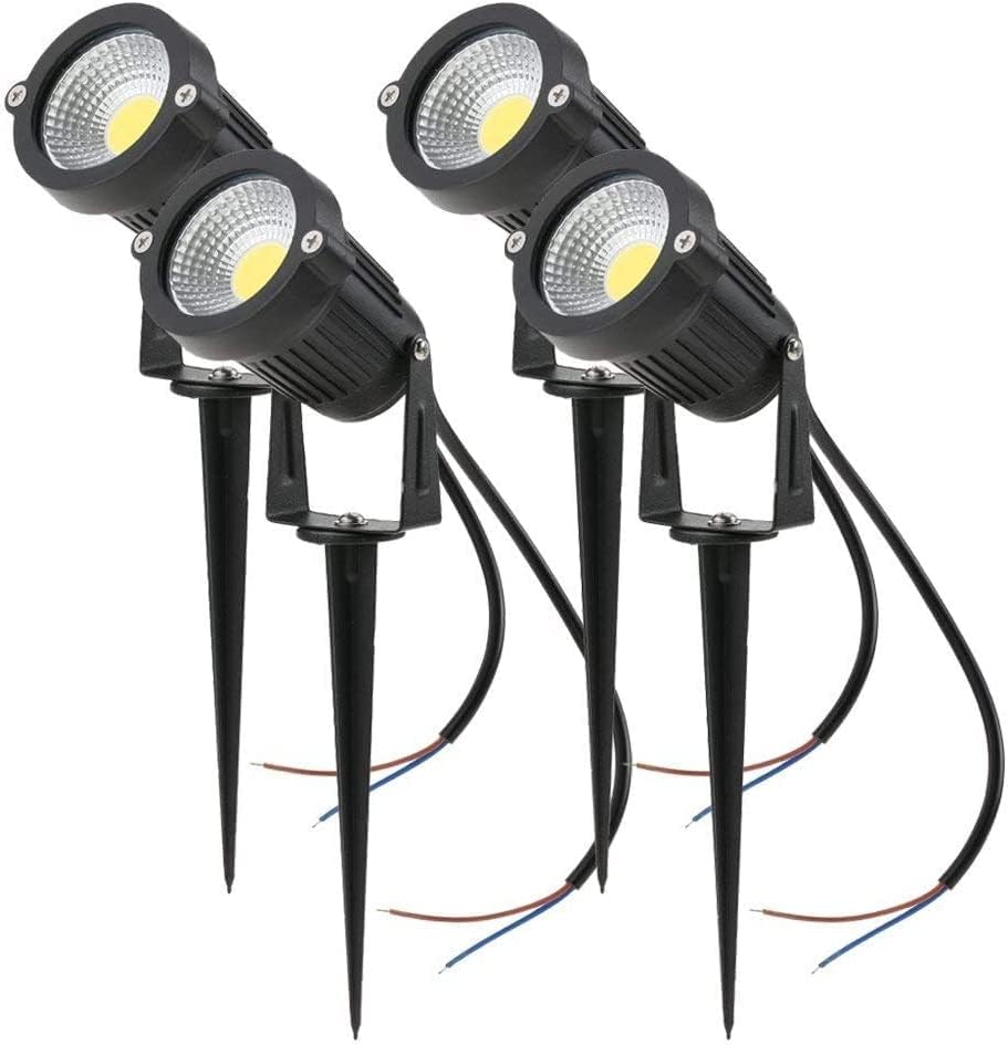 Gartenleuchte COB LED 5W mit Erdspieß 4er-Set IP65 für Aussen - Bild 2