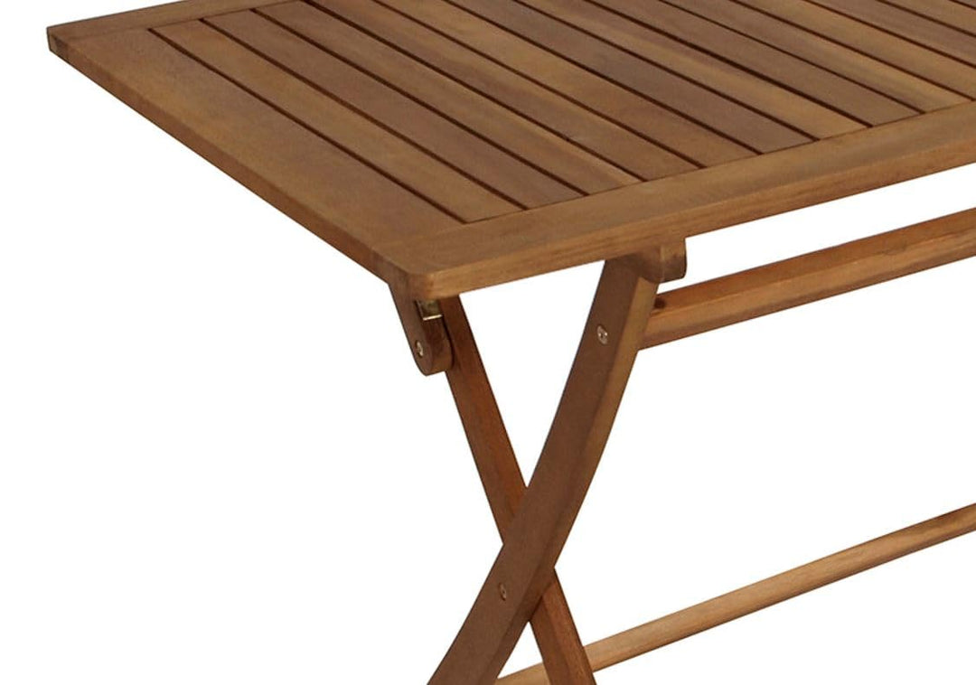 Klapptisch Garten Akazienholz geölt 120x70cm rechteckig FSC - Bild 3