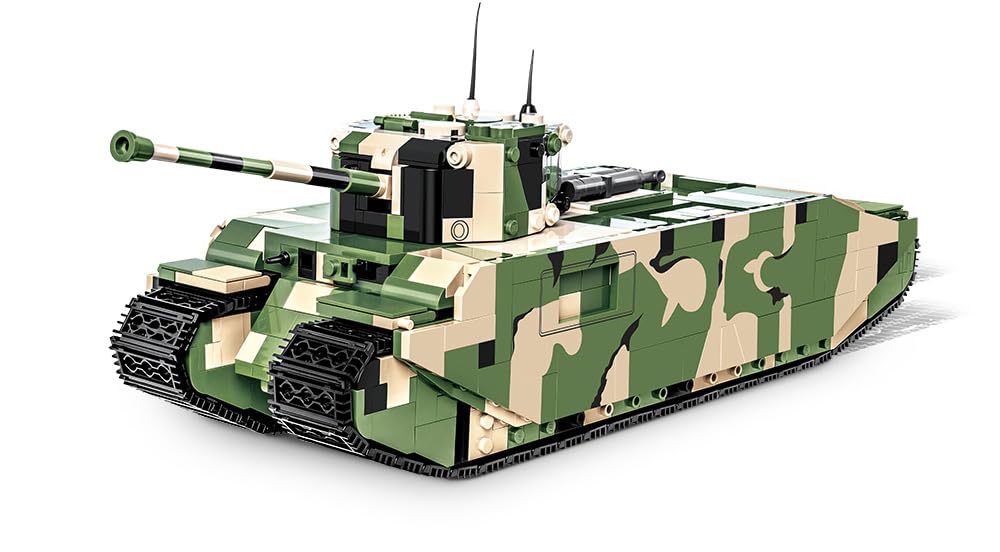 Klemmbaustein-Panzer TOG 2 Super Heavy Tank 1225 Teile WWII