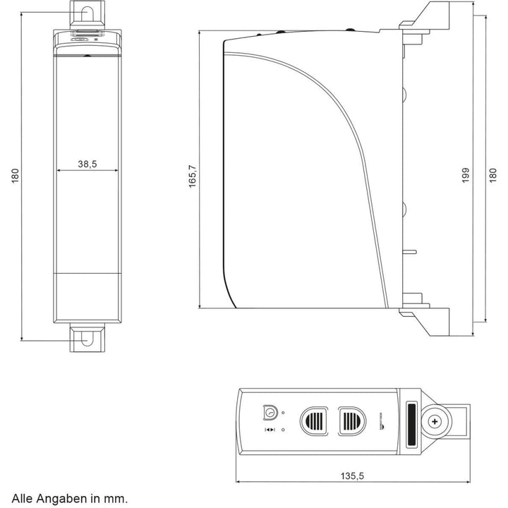 Elektrischer Gurtwickler Aufputz 14mm Gurt bis 4m² mit Zeitautomatik - Bild 9