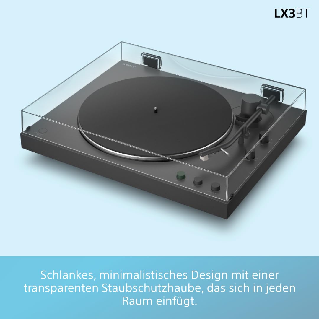Bluetooth-Plattenspieler vollautomatisch Hi-Res Audio 33/45 RPM - Bild 4