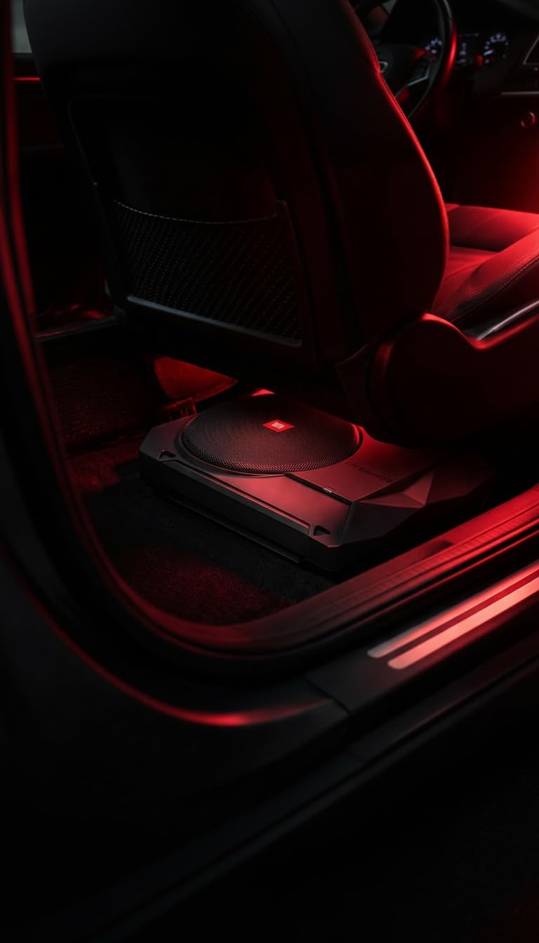 Untersitz-Subwoofer Auto 200mm 125W RMS mit Class-D-Verstärker - Bild 10