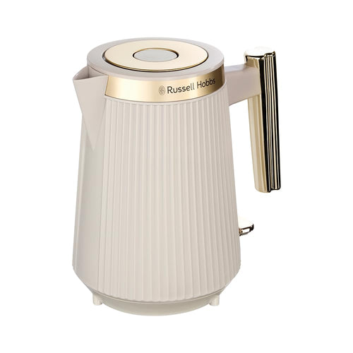 Wasserkocher 1,7 l Steingrau Matt 2400 W mit 360°-Sockel