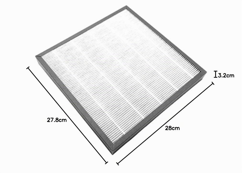 Kombifilter HEPA 13 + Aktivkohle für Boneco H680, 280x278x32 mm - Bild 10