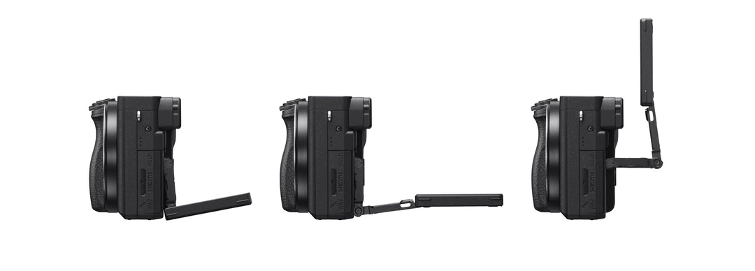 Systemkamera APS-C 24,2 MP 4K mit 16-50 mm Objektiv, Schwarz - Bild 11