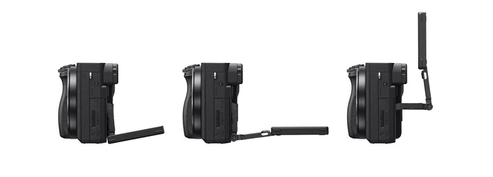 Systemkamera APS-C 24,2 MP 4K mit 16-50 mm Objektiv, Schwarz - Bild 11