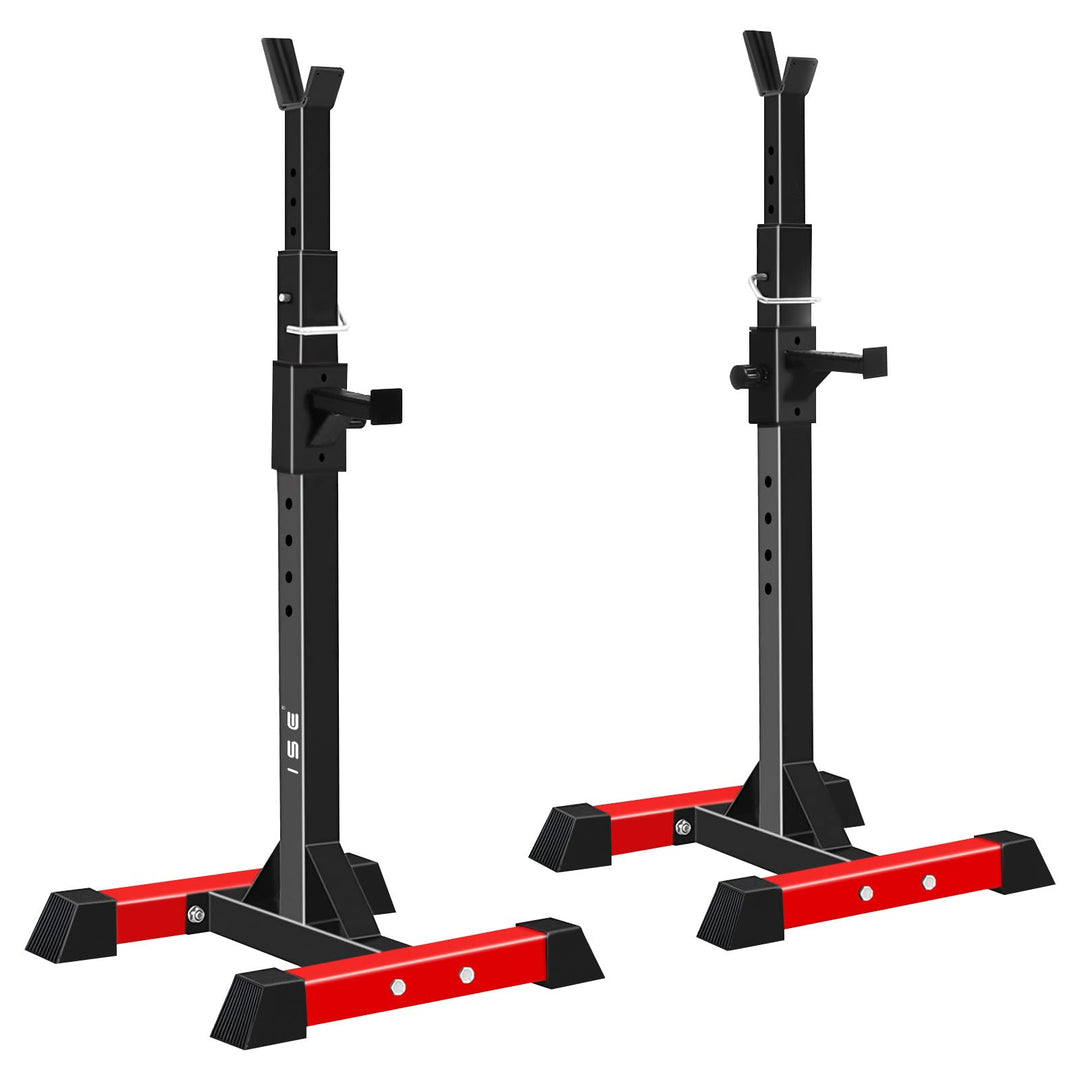 Squat Rack Kniebeugenständer Stahl 200 kg höhenverstellbar