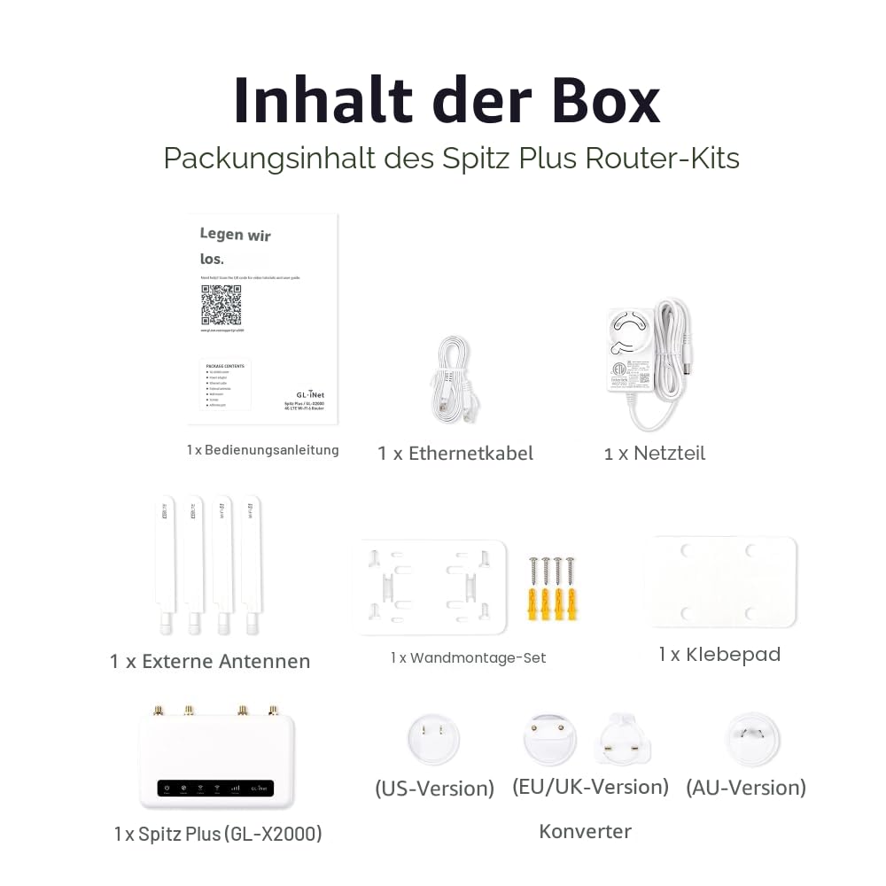 4G LTE CAT 12 Router Wi-Fi 6 Dual-SIM 3000 Mbit/s Multi-WAN - Bild 8