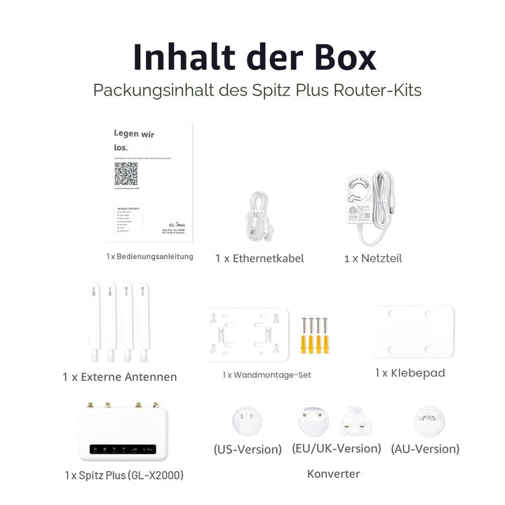 4G LTE CAT 12 Router Wi-Fi 6 Dual-SIM 3000 Mbit/s Multi-WAN - Bild 8