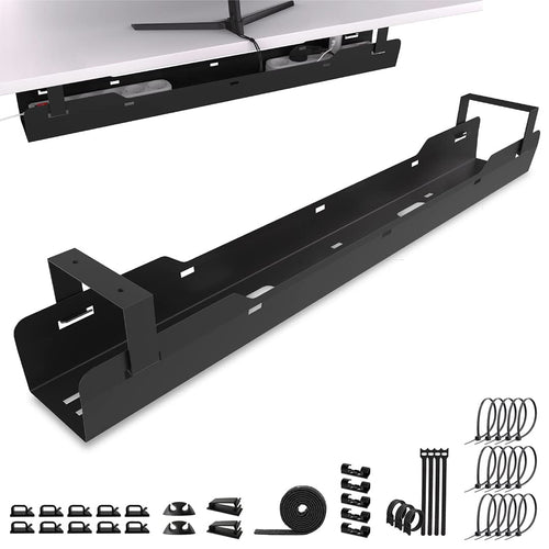 Kabelwanne Schreibtisch Metall Kabelmanagement Home Office