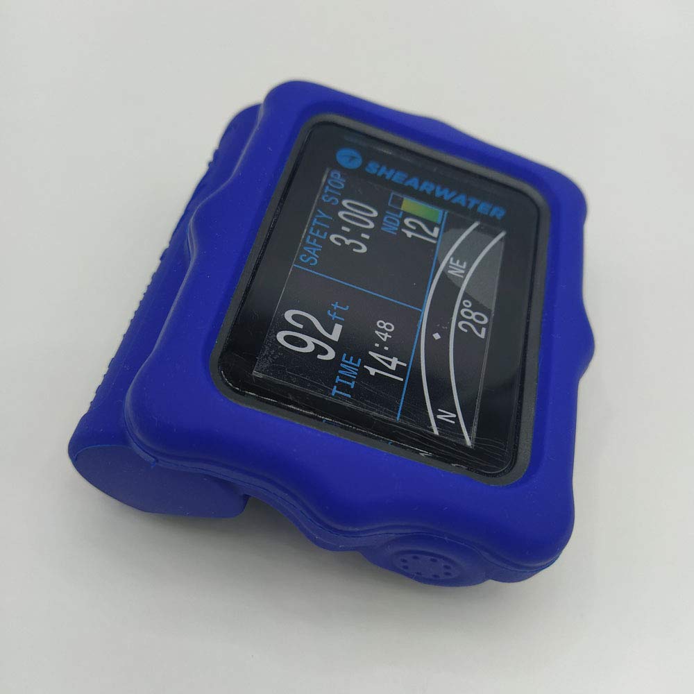 Tauchcomputer Schutzhülle Silikon für Shearwater Perdix / Perdix 2 Marineblau - Bild 2