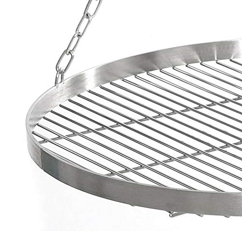 Schwenkgrill Edelstahl V2A rund Ø 50 cm mit Kette und Ösen - Bild 3