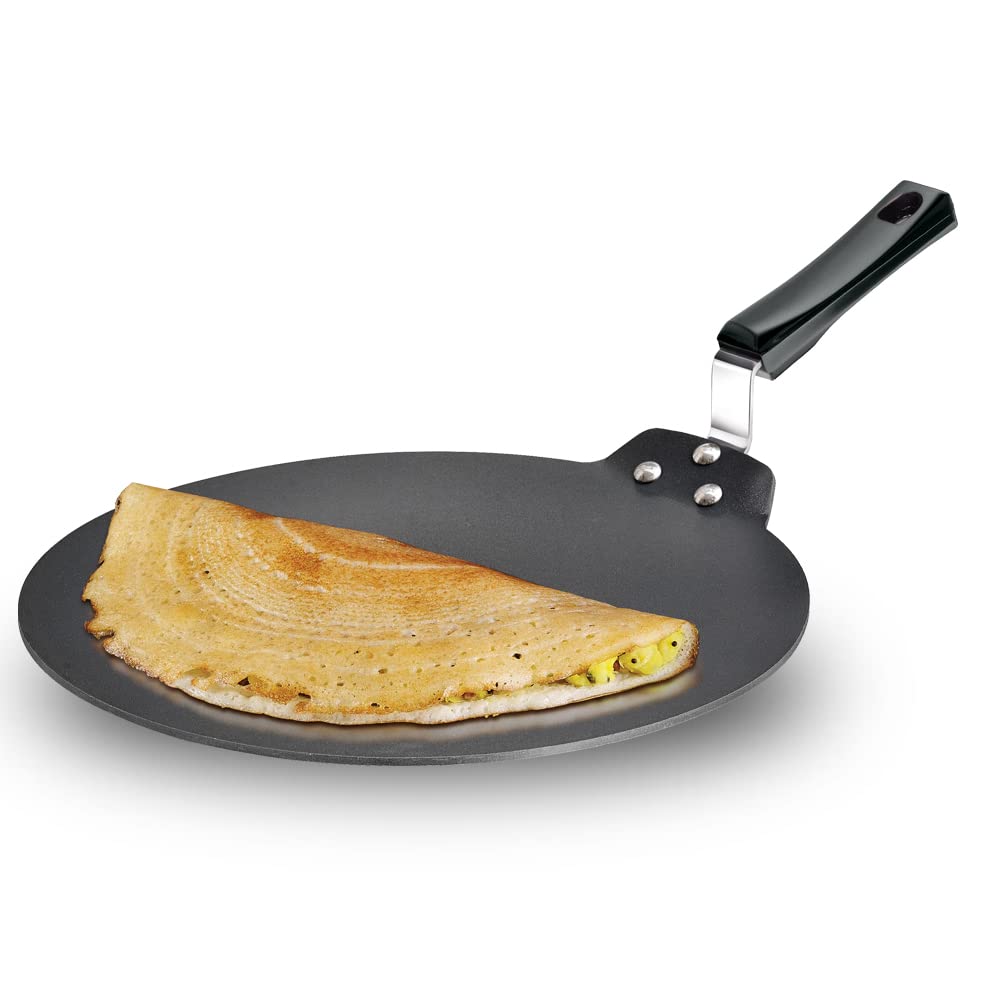 Grillplatte Antihaft flach 27,9 cm für Dosa und Crepes