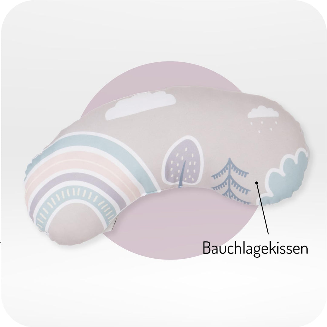 Spielbogen mit Krabbeldecke 3-in-1 Bällebad Aktivitätsmatte Baby - Bild 6