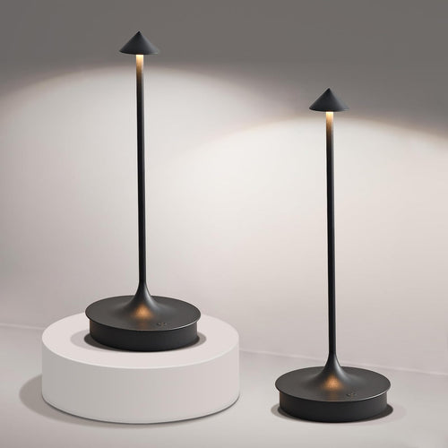 Kabellose Tischlampe 2er-Set Akku Touch dimmbar IP54 Outdoor