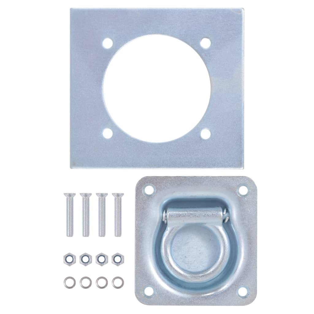 Zurrösen Verzinkter Stahl 2000 kg für Anhänger 6er-Set - Bild 4