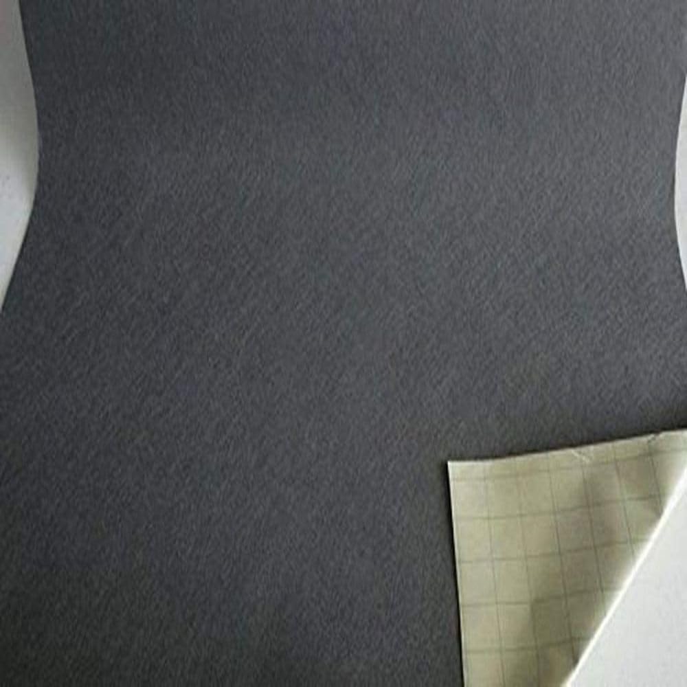 Selbstklebender Filzstoff Grau 30% Wolle Bastelfilz 50 cm breit - Bild 2