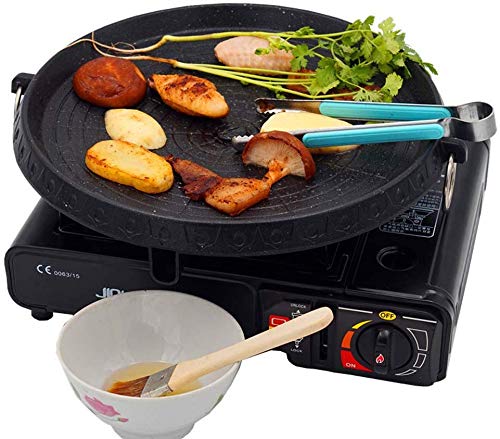 Grillpfanne koreanisch Maifan-Antihaft 32x32 cm für Innen und Aussen - Bild 6