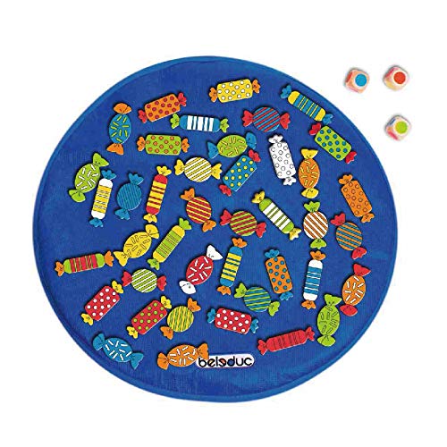 Lernspiel Candy Farbwürfelspiel Holz ab 4 Jahren 1-8 Spieler - Bild 4