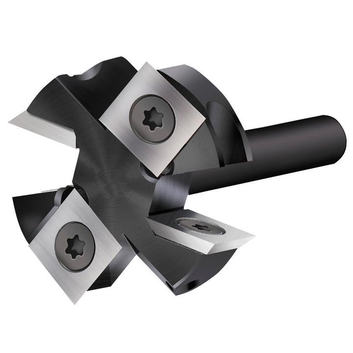 Planfräser 38,1 mm Schnittdurchmesser 8 mm Schaft für Oberfräse CNC - Bild 6
