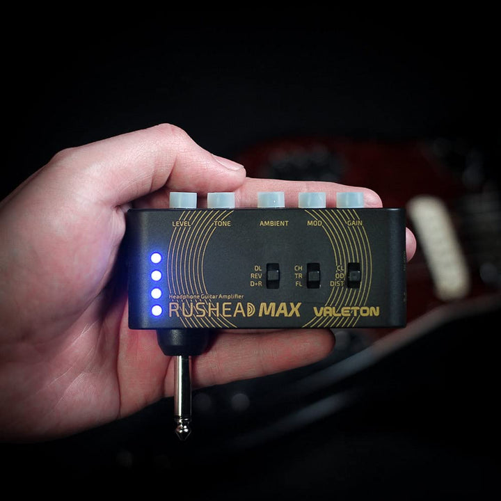 Gitarren-Kopfhörerverstärker mit Multieffekten USB-aufladbar 5h - Bild 7