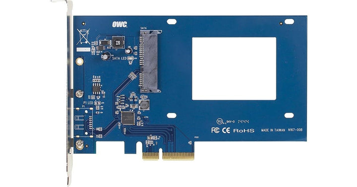 PCIe-Adapterkarte für 2,5-Zoll-SATA-SSD Mac Pro &amp; PC