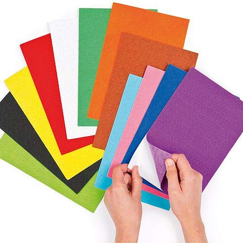 Selbstklebender Filzstoff Grau 30% Wolle Bastelfilz 50 cm breit - Bild 5