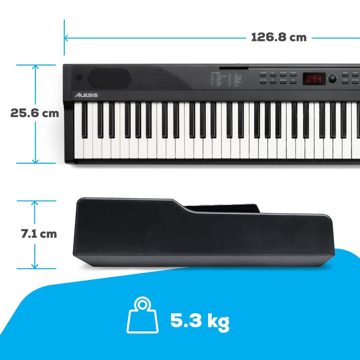 Keyboard Piano 88 Tasten mit Lautsprechern, 480 Sounds, Bundle - Bild 7