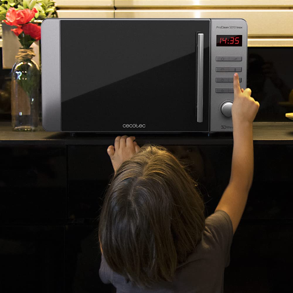 Mikrowelle Edelstahl 20L 700W mit 8 Automatikprogrammen - Bild 2