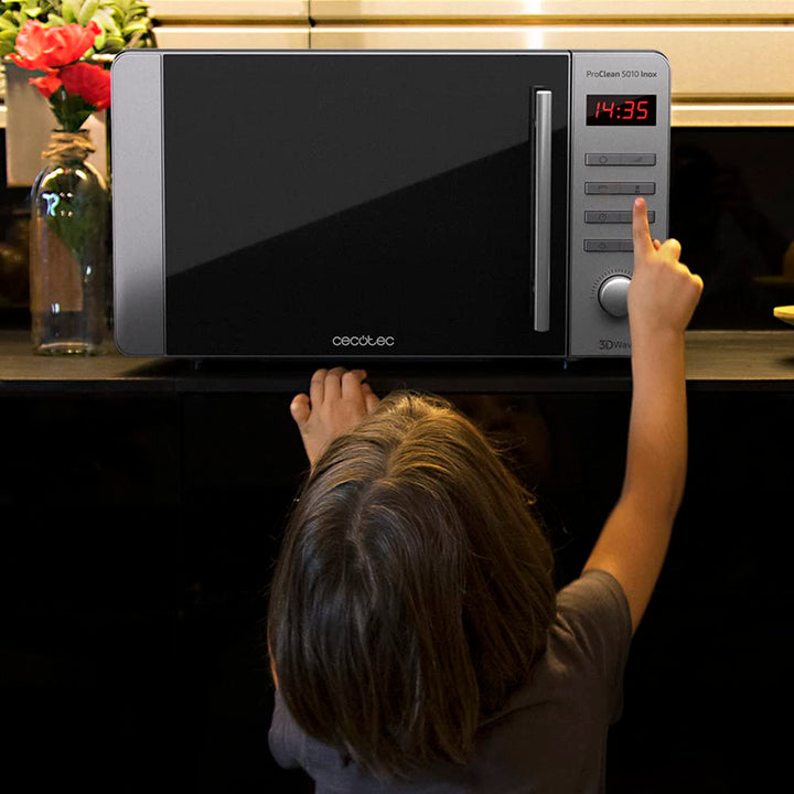 Mikrowelle Edelstahl 20L 700W mit 8 Automatikprogrammen - Bild 2