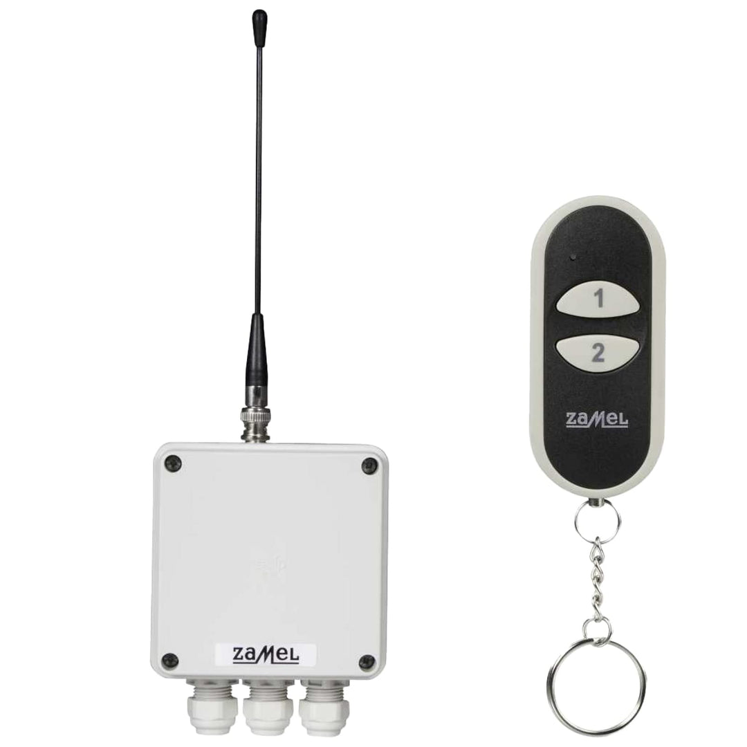 Funk-Empfänger Set 2-Kanal 868 MHz IP56 mit Fernbedienung