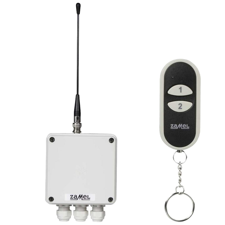 Funk-Empfänger Set 2-Kanal 868 MHz IP56 mit Fernbedienung