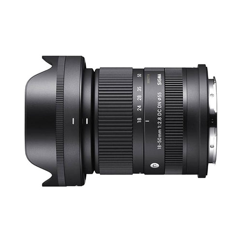 Zoom-Objektiv APS-C 18-50mm F2.8 für Sony-E spiegellos, schwarz