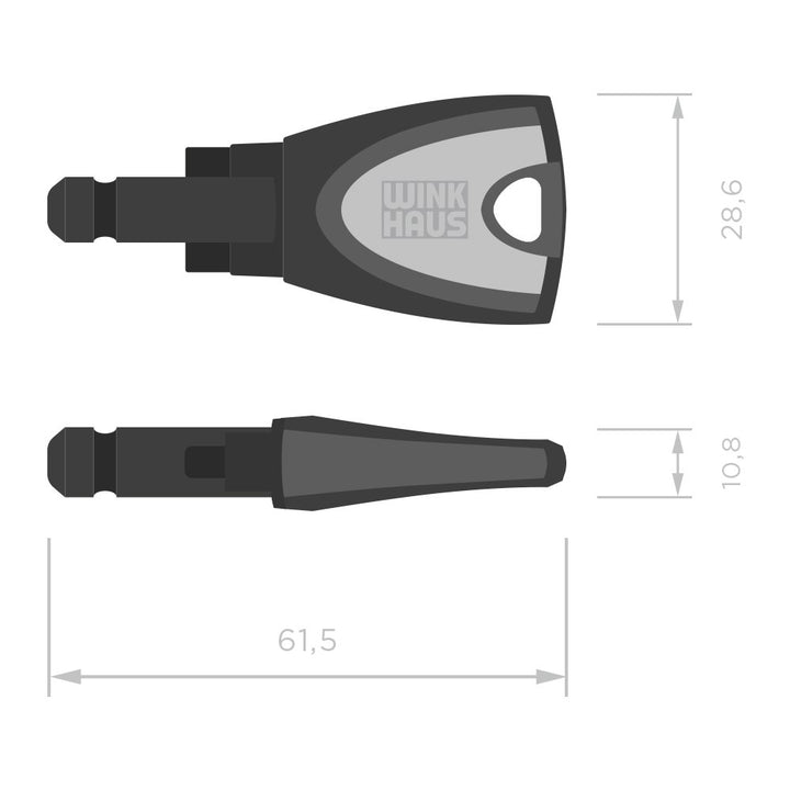 RFID-Nutzerschlüssel für elektronische Schliessanlage, rosa, batterielos - Bild 4