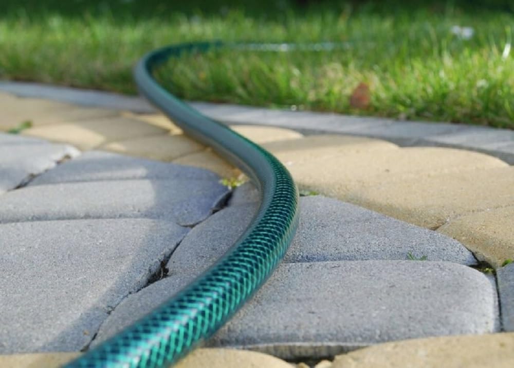 Gartenschlauch 1/2 Zoll 100m Blau robust für Garten - Bild 3