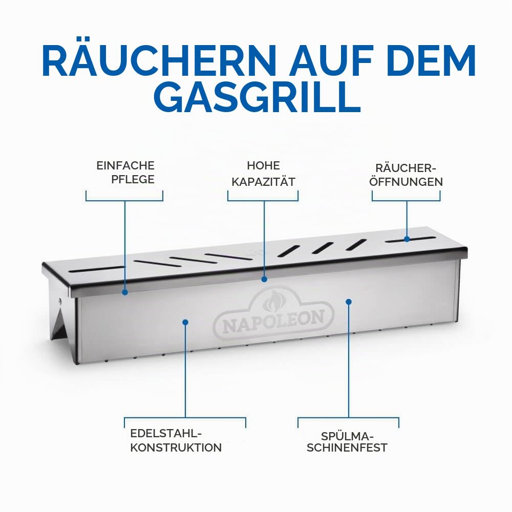 Räucherbox Edelstahl für Gasgrill Prestige &amp; Rogue - Bild 5