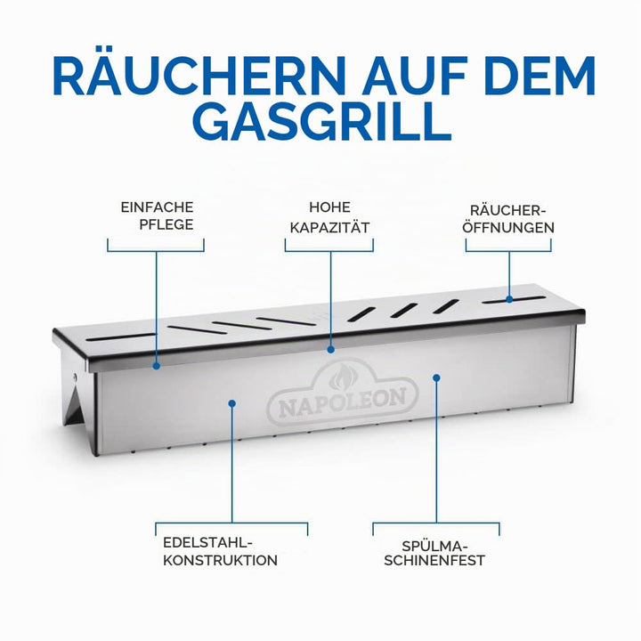 Räucherbox Edelstahl für Gasgrill Prestige &amp; Rogue - Bild 5