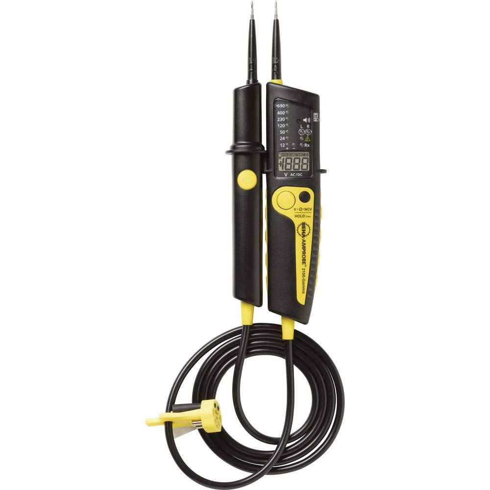 Zweipoliger Spannungsprüfer CAT IV 600V / CAT III 1000V mit LCD &amp; Akustik