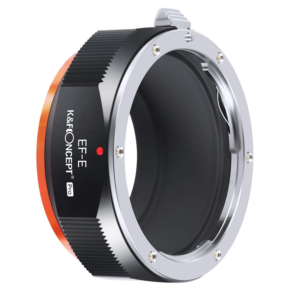 Objektivadapter Canon EOS EF auf Sony E-Mount manuell Aluminium