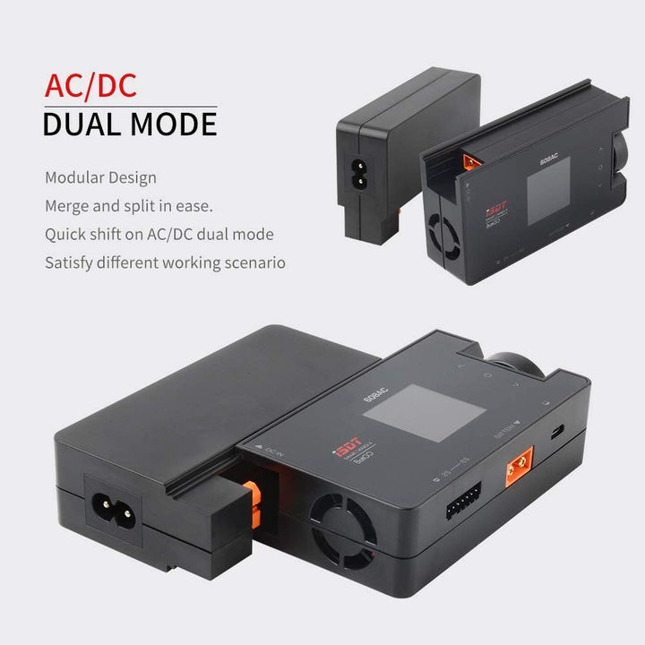 RC Akku Ladegerät AC/DC 50W/200W Balance Lader für LiPo NiMH Pb - Bild 3
