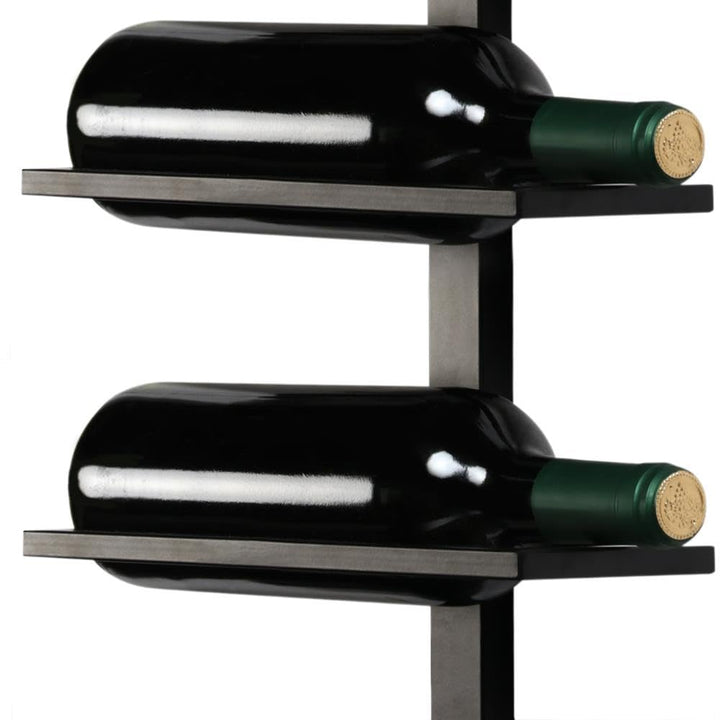 Weinregal Wand Metall schwarz für 10 Flaschen vertikal - Bild 6