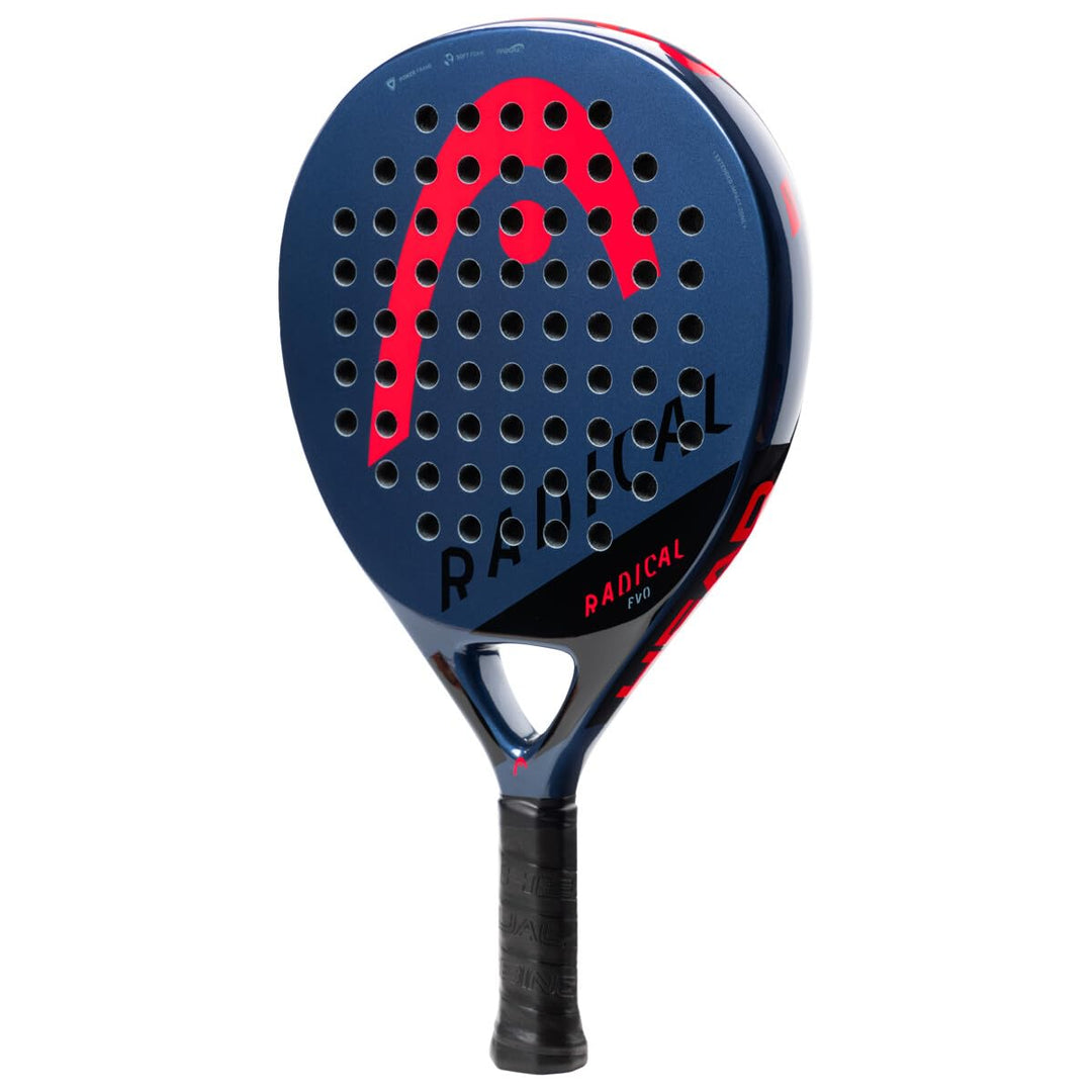 Padel Schläger Fiberglas Tropfenform grosser Sweetspot für Anfänger