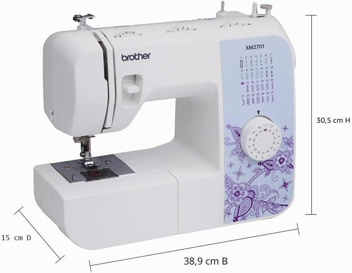 Nähmaschine 27 Nähprogramme mit Freiarm und Automatik-Einfädler - Bild 2