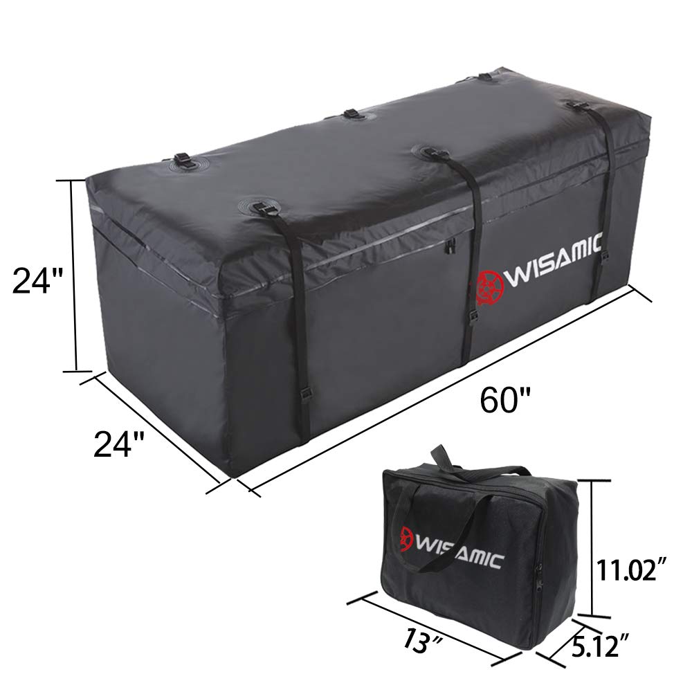 Heckbox Anhängerkupplung Auto 566 Liter wasserdicht PVC Reisetasche - Bild 3